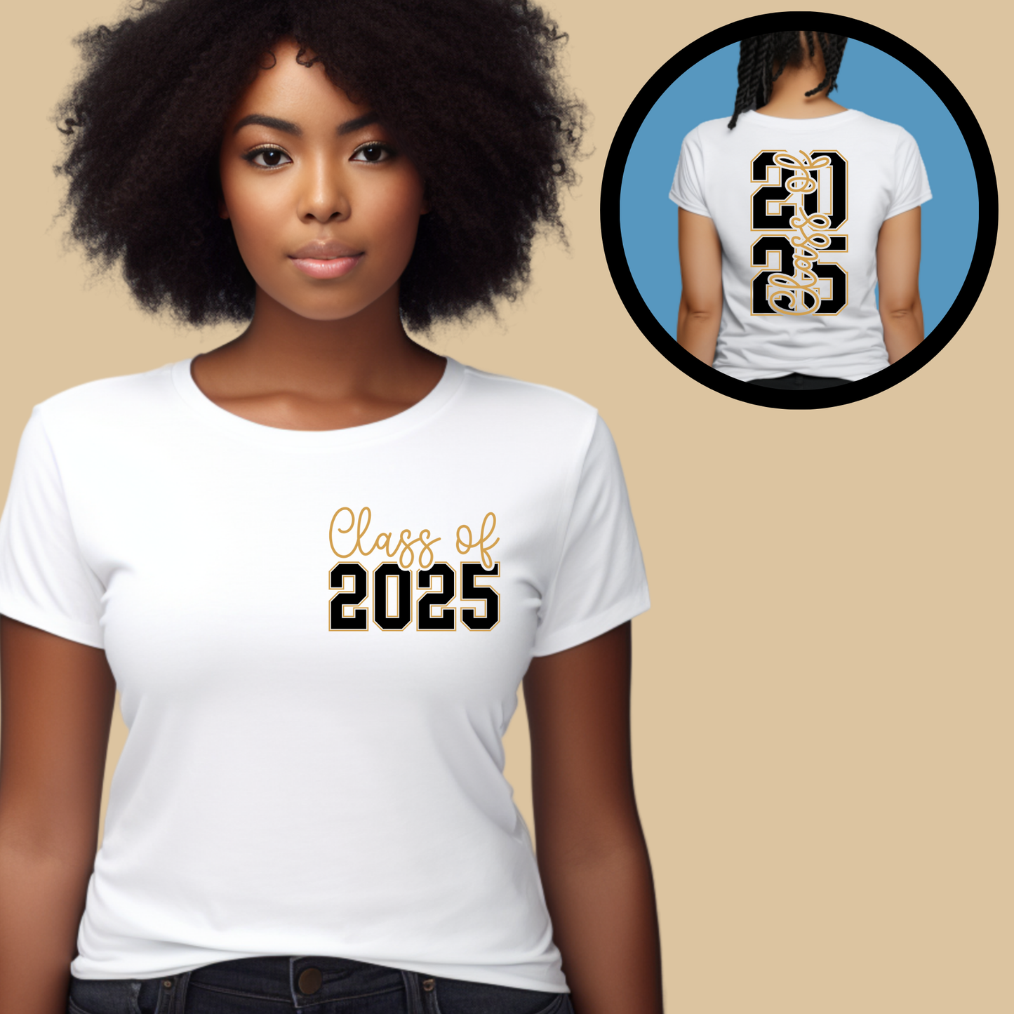 Senior 2025 T-Shirt -  Celebrate the Class of 2025 In Style