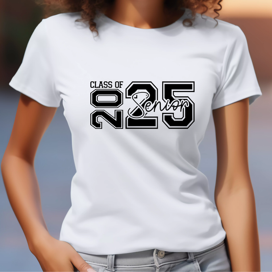 Senior 2025 T-Shirt - Senior Class of 2025 Graduation Tee