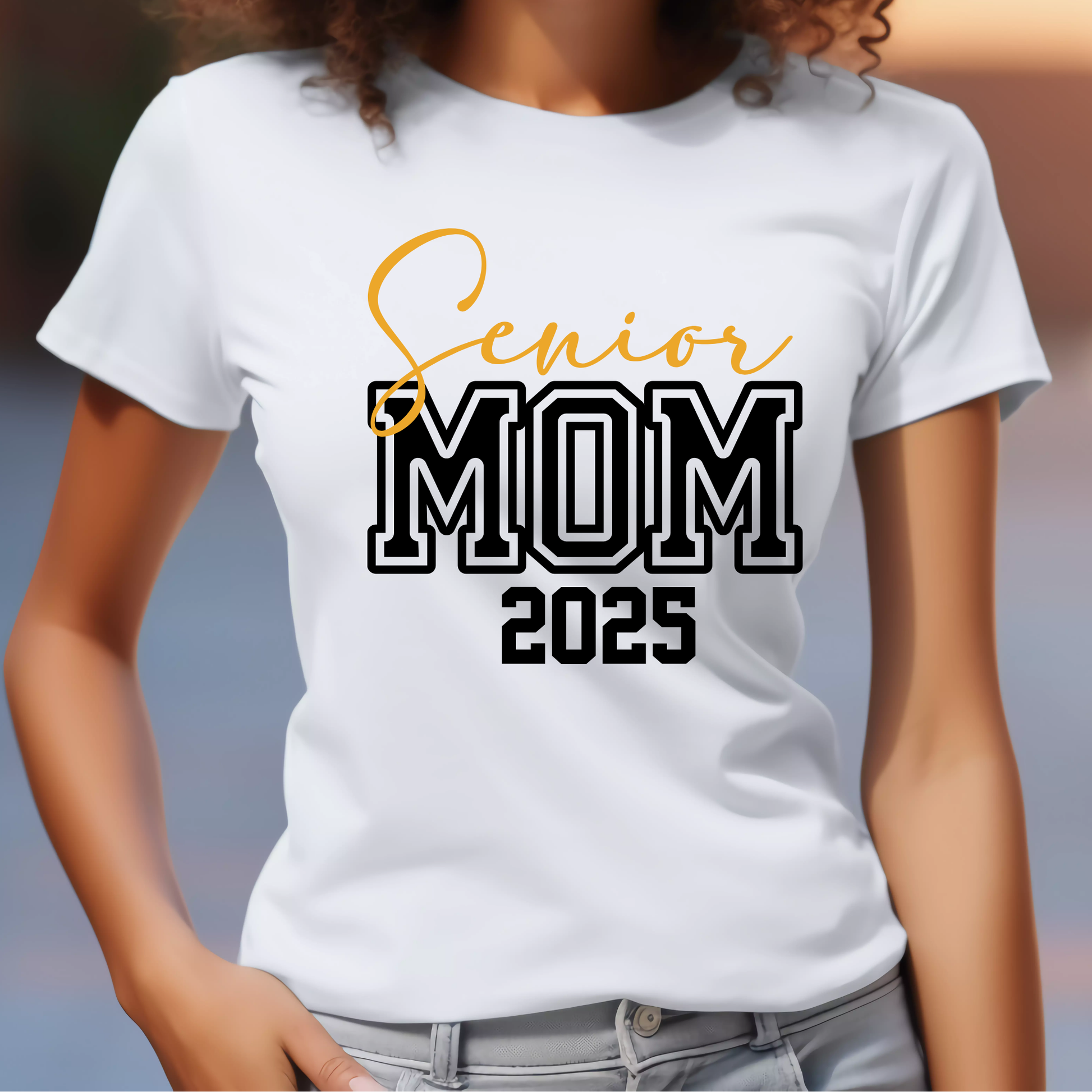 Senior Mom Graduate 2025 T-Shirt -Class of 2025 Tee