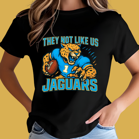 Southern Jaguars T-Shirt - They Not Like Us - Football Game Day Tee