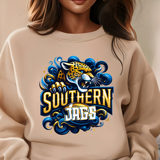 Southern Jags Sweatshirt, Southern University Apparel, HBCU Legacy Clothing, HBCU Pride Gear, Southern Jags Fan Apparel, HBCU Heritage Shirt, Proud HBCU Apparel, Southern Jags Football Shirt, Southern Jags Alumni Gift, HBCU Alumni Apparel, Southern Jags Supporter Shirt