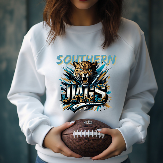 Southern Jags Sweatshirt, Southern University Apparel, HBCU Legacy Clothing, HBCU Pride Gear, Southern Jags Fan Apparel, HBCU Heritage Shirt, Proud HBCU Apparel, Southern Jags Football Shirt, Southern Jags Alumni Gift, HBCU Alumni Apparel, Southern Jags Supporter Shirt, Southern JAGS Sweatshirt