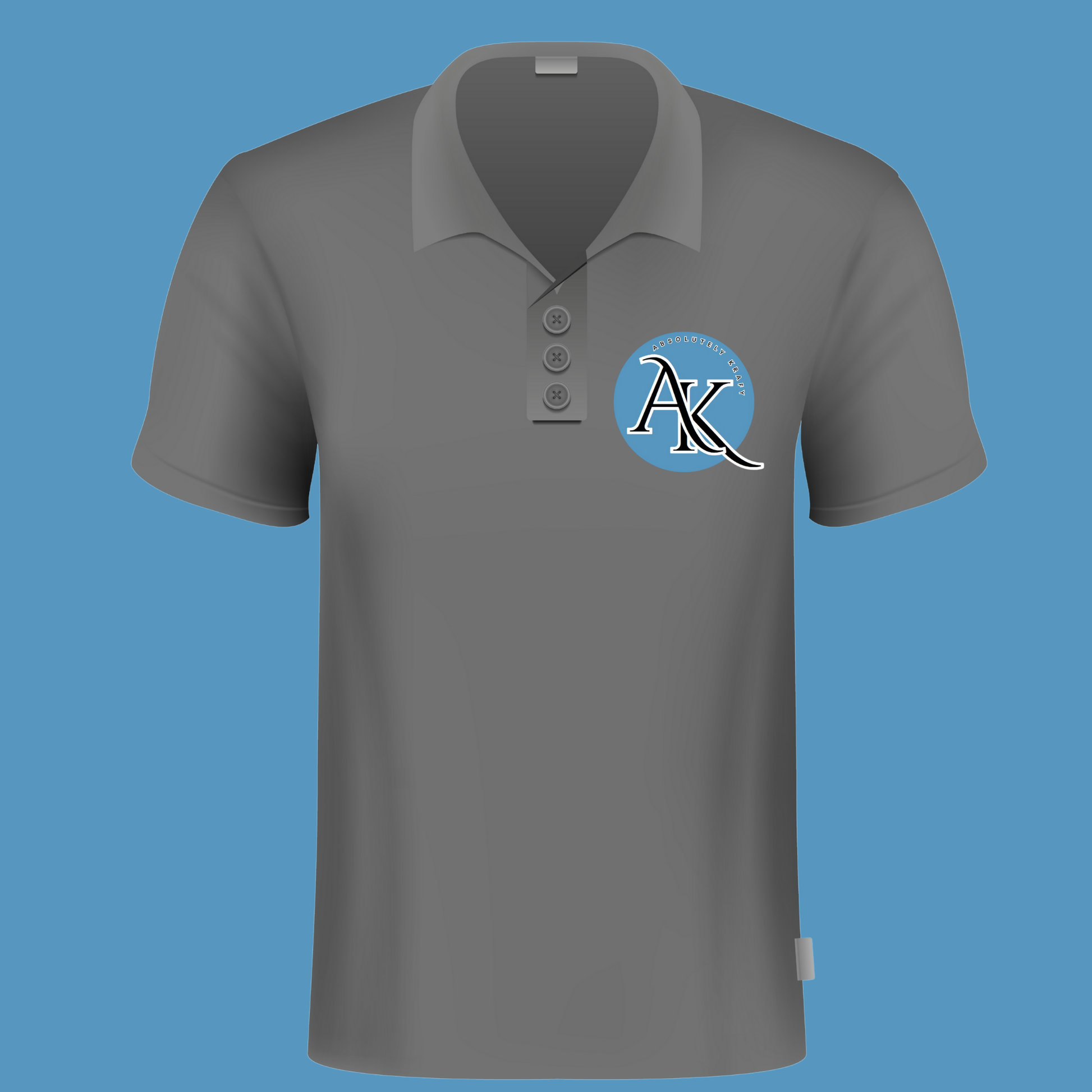 Taylor-Made Custom Polo Shirt - Company Logo - white polo with branded company logo on the front 