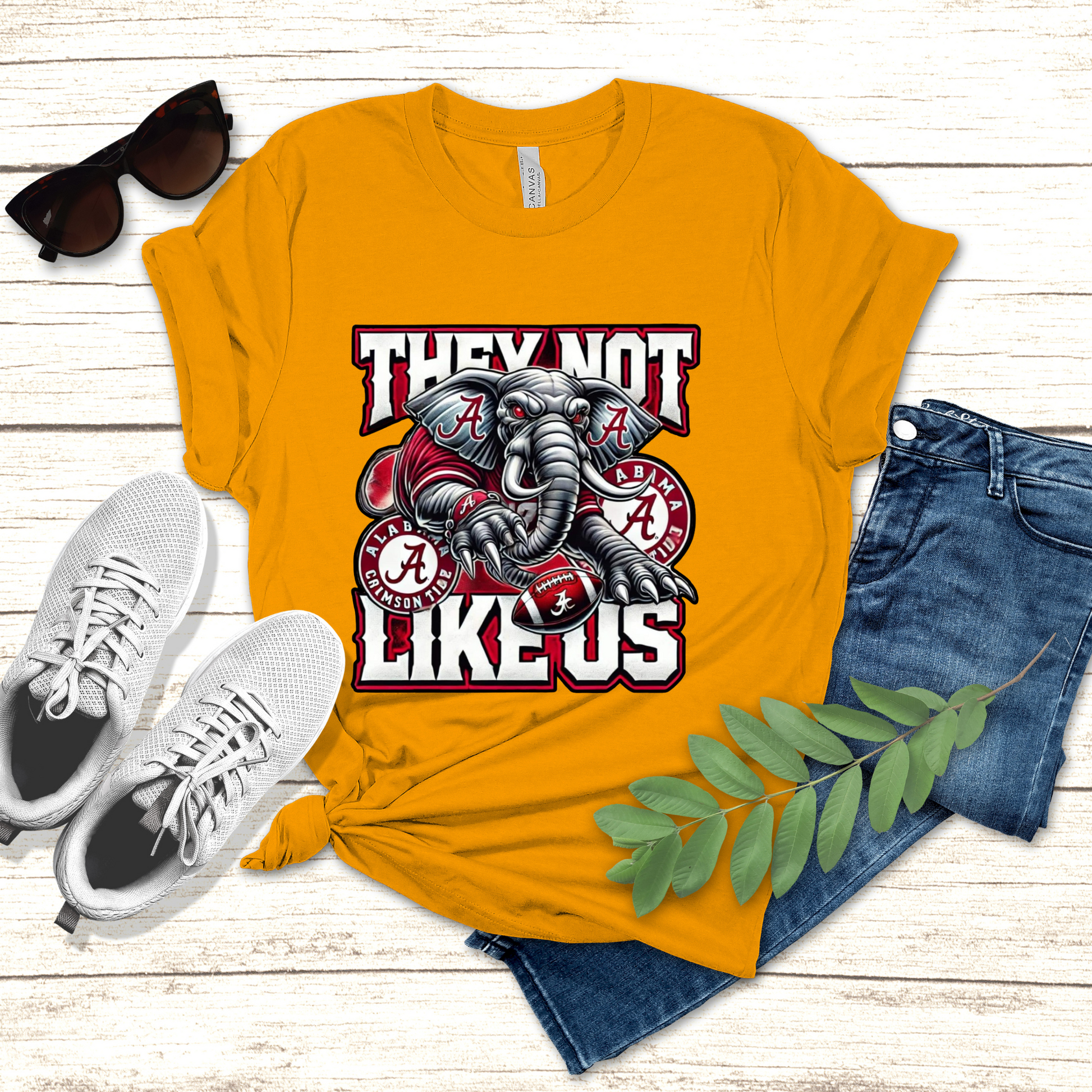 Alabama Crimson Tide Shirt, They Not Like Us Apparel, Crimson Tide Football Gear, Alabama Football Shirt, Roll Tide Shirt, Bama Football Clothing, Alabama Fan Shirt, Alabama Game Day Shirt, Alabama Sports Wear, Bama Supporter, Alabama Team Spirit.  Alabama Football "They Not Like Us" Alabama Crimson Tide T-Shirt