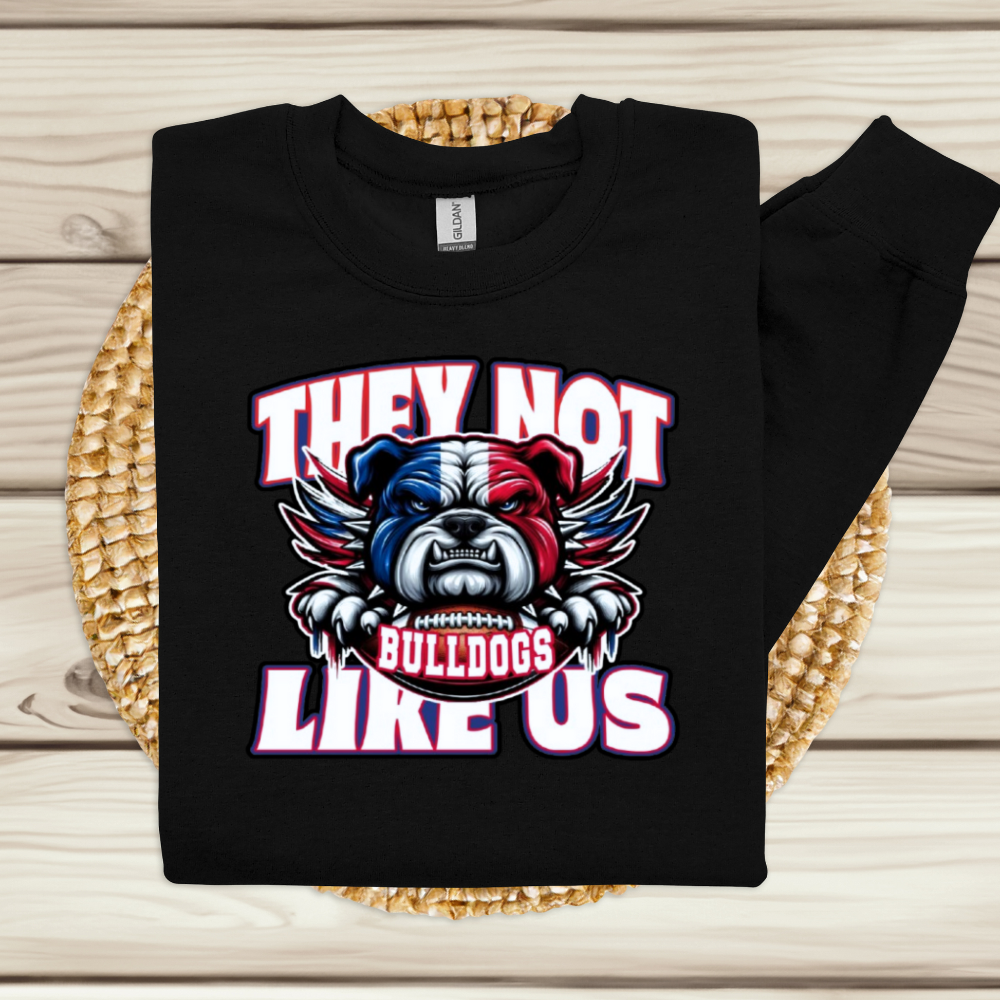 Louisiana Tech Bulldogs Shirt, They Not Like Us Apparel, Bulldogs Football Gear, LA Tech Fan Gear, Bulldogs Team Spirit, Tech Football, LA Tech Sports Gear, Bulldogs Support Shirt, Bulldogs Sweatshirt, LA Tech Pride, Bulldogs Game Day Shirt