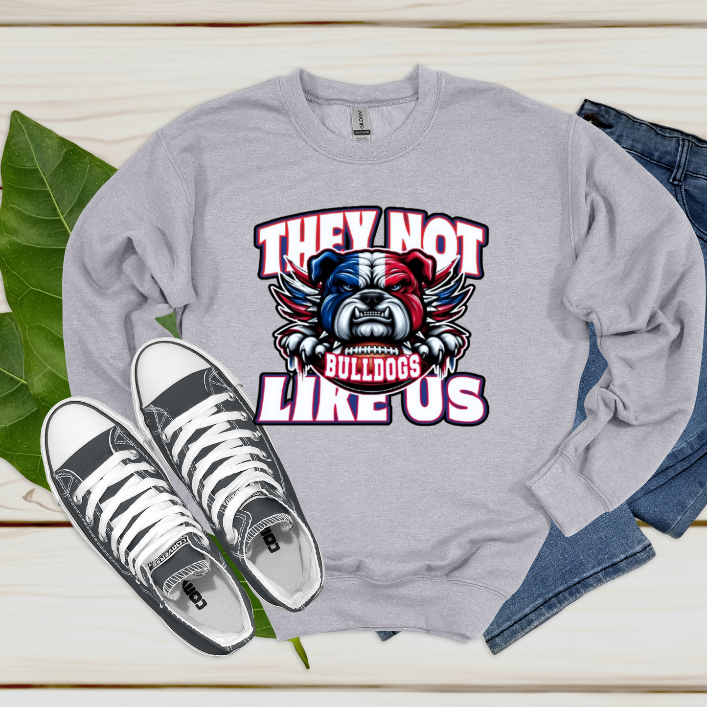 Louisiana Tech Bulldogs Shirt, They Not Like Us Apparel, Bulldogs Football Gear, LA Tech Fan Gear, Bulldogs Team Spirit, Tech Football, LA Tech Sports Gear, Bulldogs Support Shirt, Bulldogs Sweatshirt, LA Tech Pride, Bulldogs Game Day Shirt