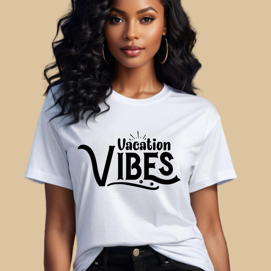Vacation Shirt - Vacation Vibes Women's Tee  - Vacay Vibes T-Shirt