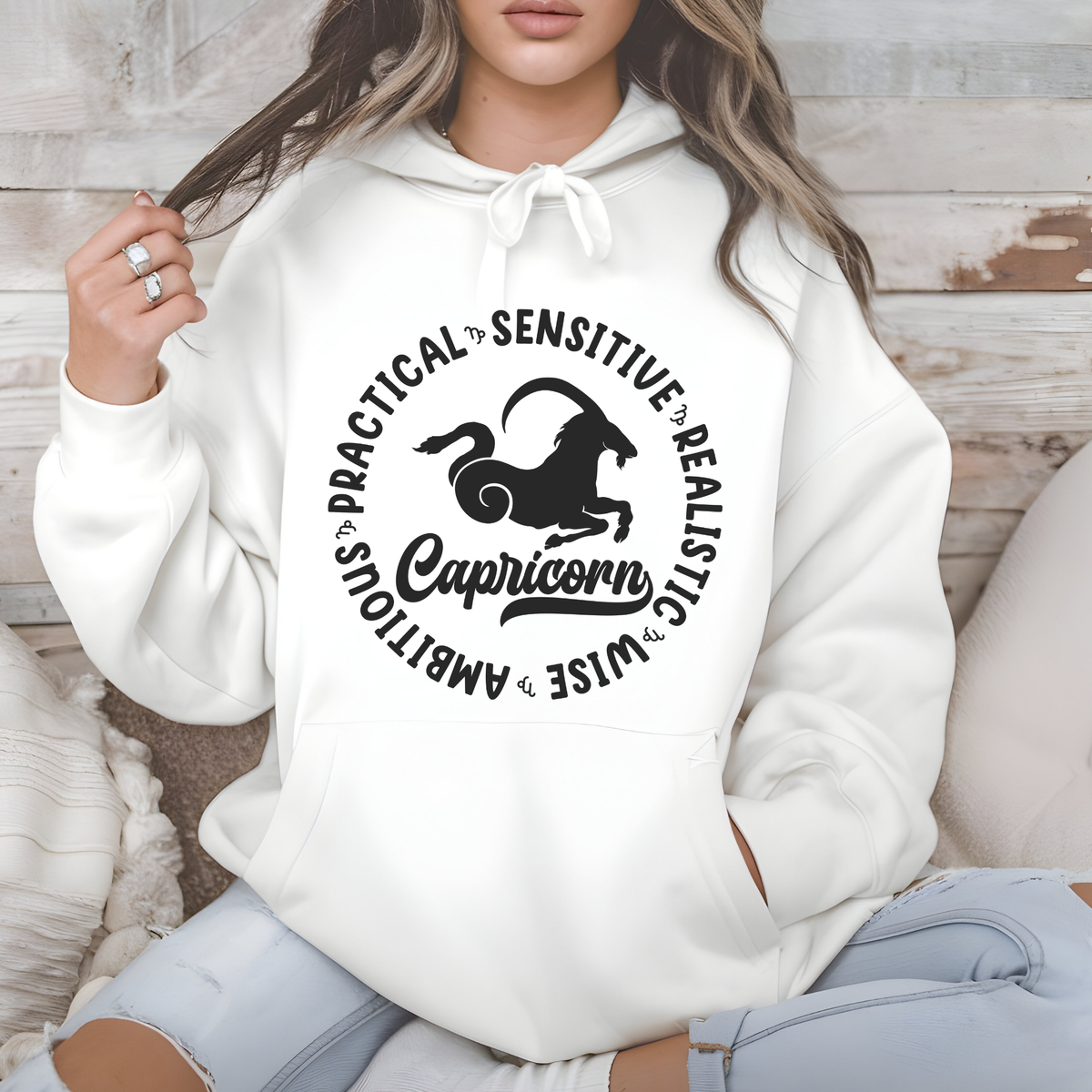 Capricorn Zodiac Shirt - Astrology Apparel, Crewneck, Long Sleeve, and Hoodie