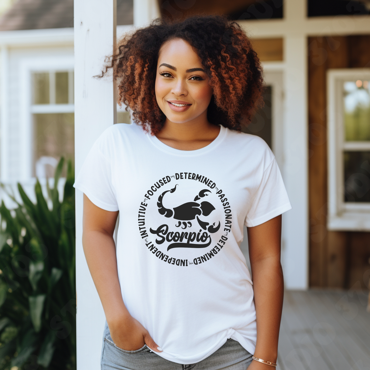 Scorpio Zodiac Shirt - Custom Astrology Apparel, Crewneck, Long Sleeve, and Hoodie