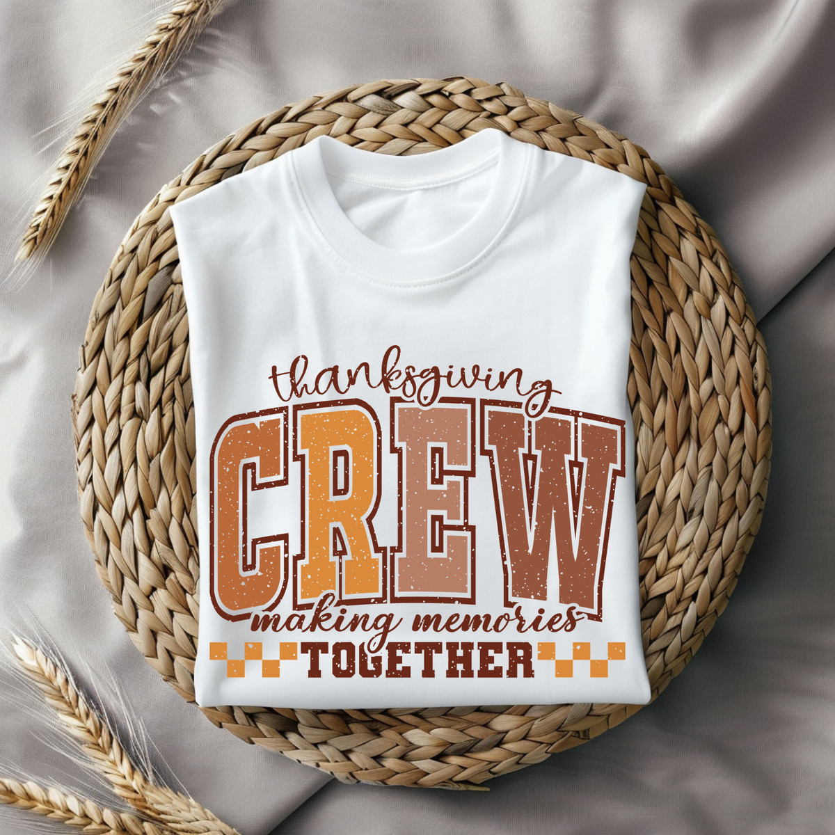 Family Thanksgiving Crew Making Memories Together Shirt - Cute and Classic Family Thanksgiving Sweater
