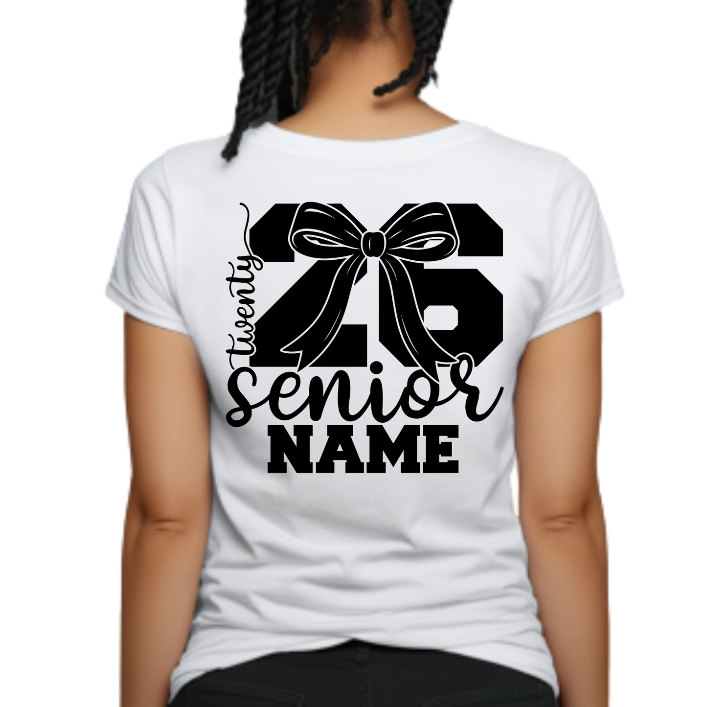 Senior 2026 T-Shirt - Graduating Senior Bold Custom Shirt Class of 2026