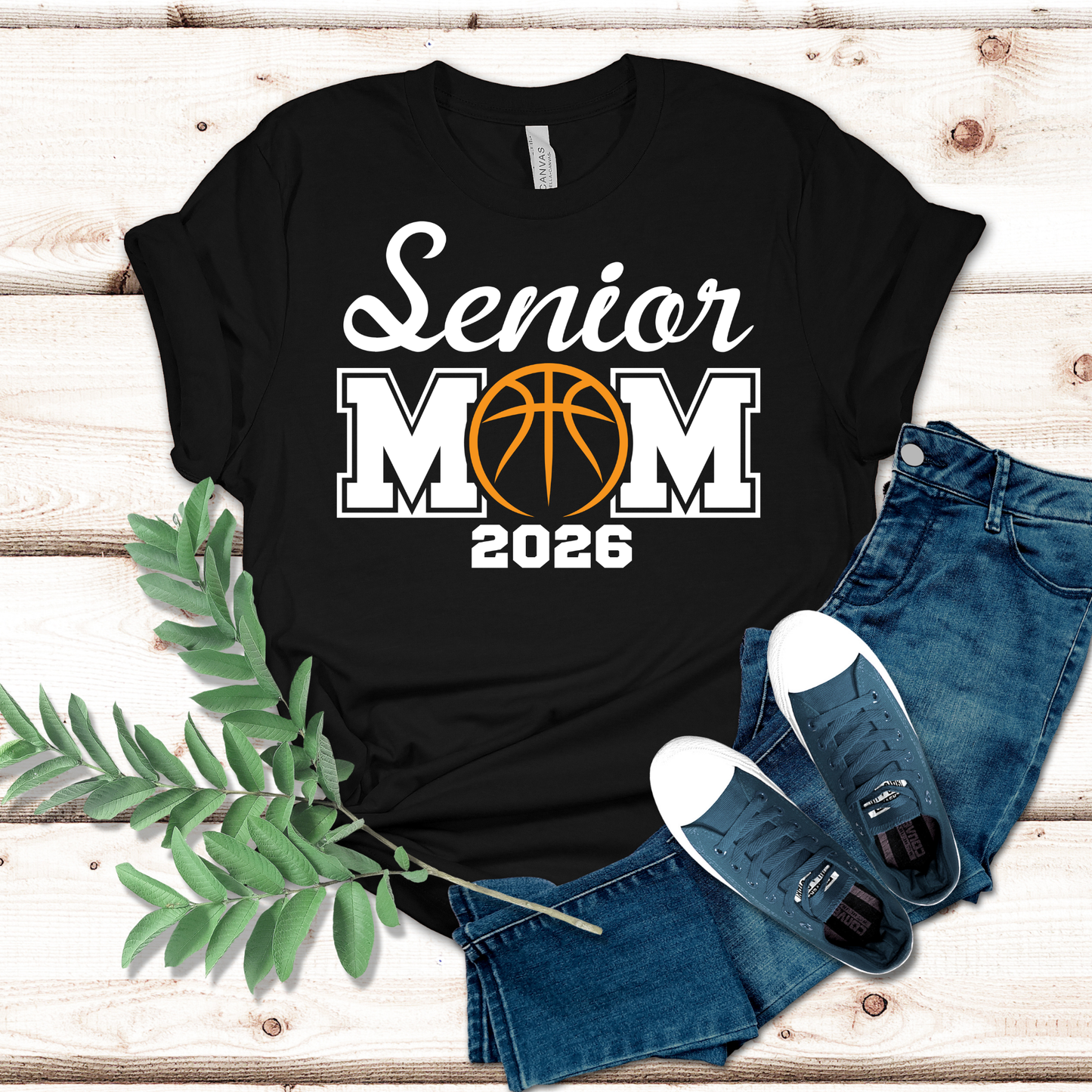 Senior Basketball Mom - The Final Quarter: Basketball Mom Graduate Shirt