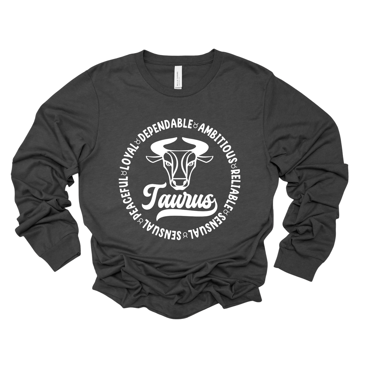 Taurus Zodiac Shirt - Astrology Apparel, Crewneck, Long Sleeve, and Hoodie