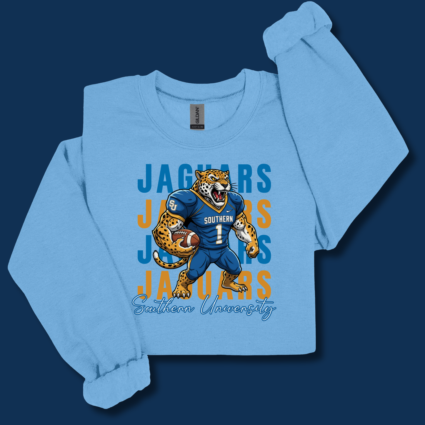 Southern Jaguars Sweatshirt: Southern University Game Day Football Cozy Sweater