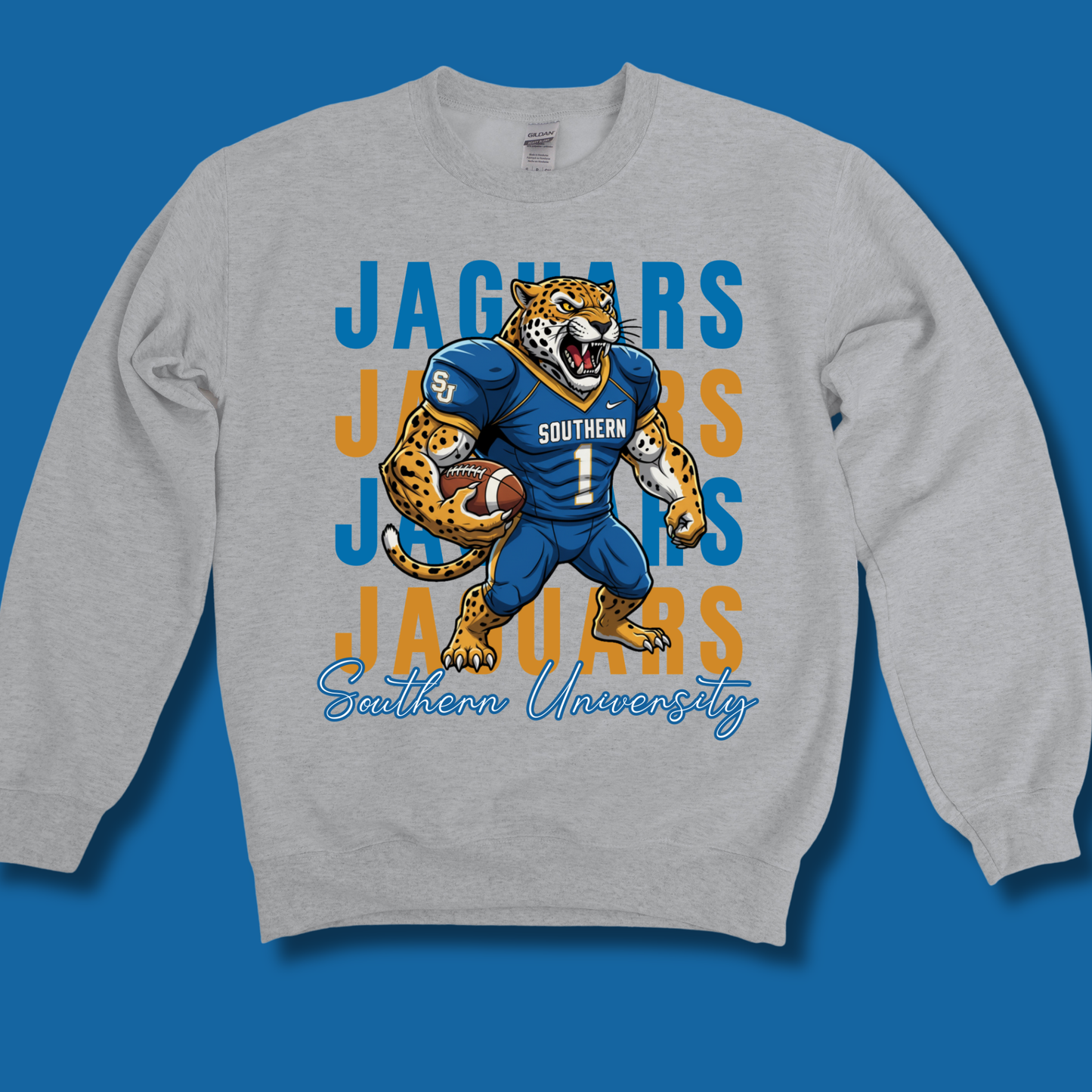 Southern Jaguars Sweatshirt: Southern University Game Day Football Cozy Sweater