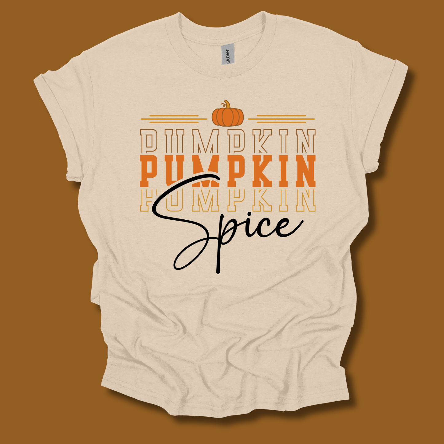 Pumpkin Spice Sweatshirt Retro Groovy Crewneck Shirt - Cozy Fall Vibes Apparel
