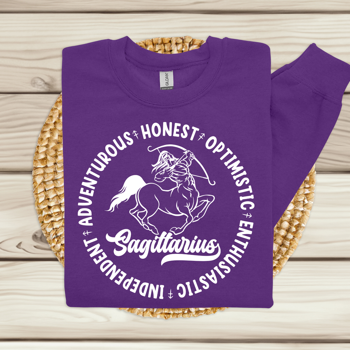 Sagittarius Zodiac Shirt - Astrology Apparel, Crewneck, Long Sleeve, and Hoodie