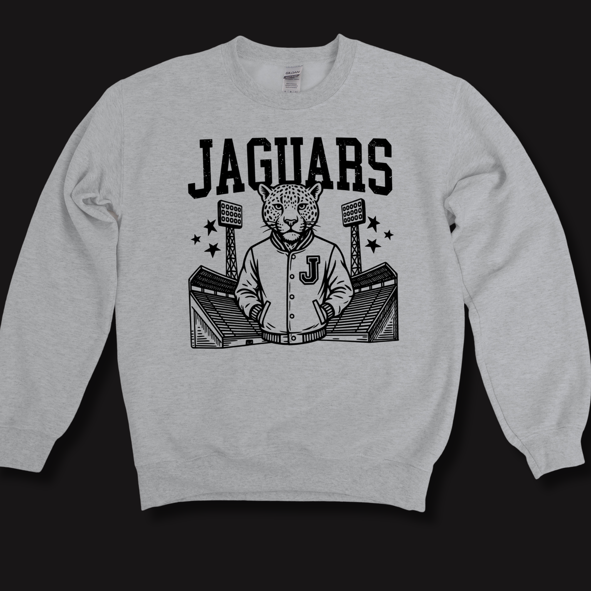 Jaguars Mascot Shirt - Jaguar  Varsity Jacket Football Game Day Spirit T-Shirt
