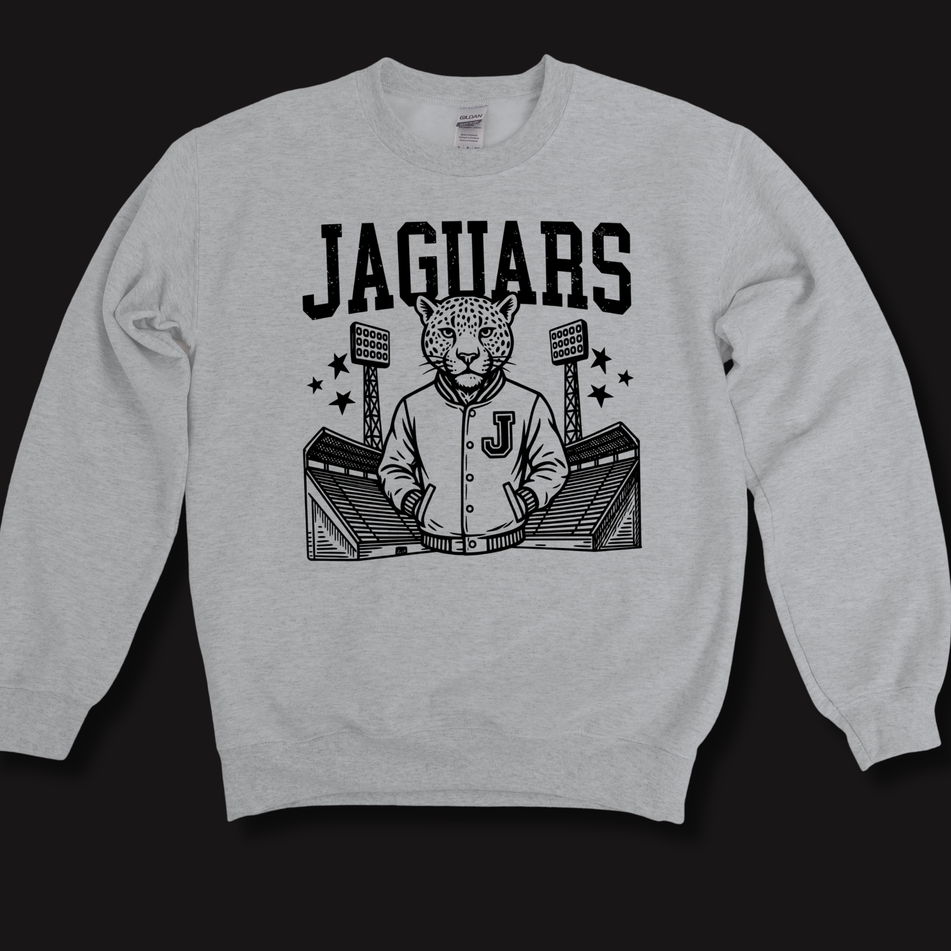 Jaguars Mascot Shirt - Jaguar  Varsity Jacket Football Game Day Spirit T-Shirt
