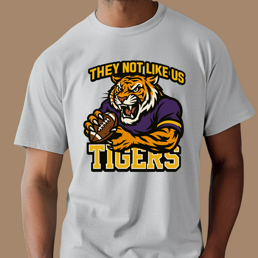 Tigers Mascot Shirt - Tigers They Not Like Us Game Day Wear