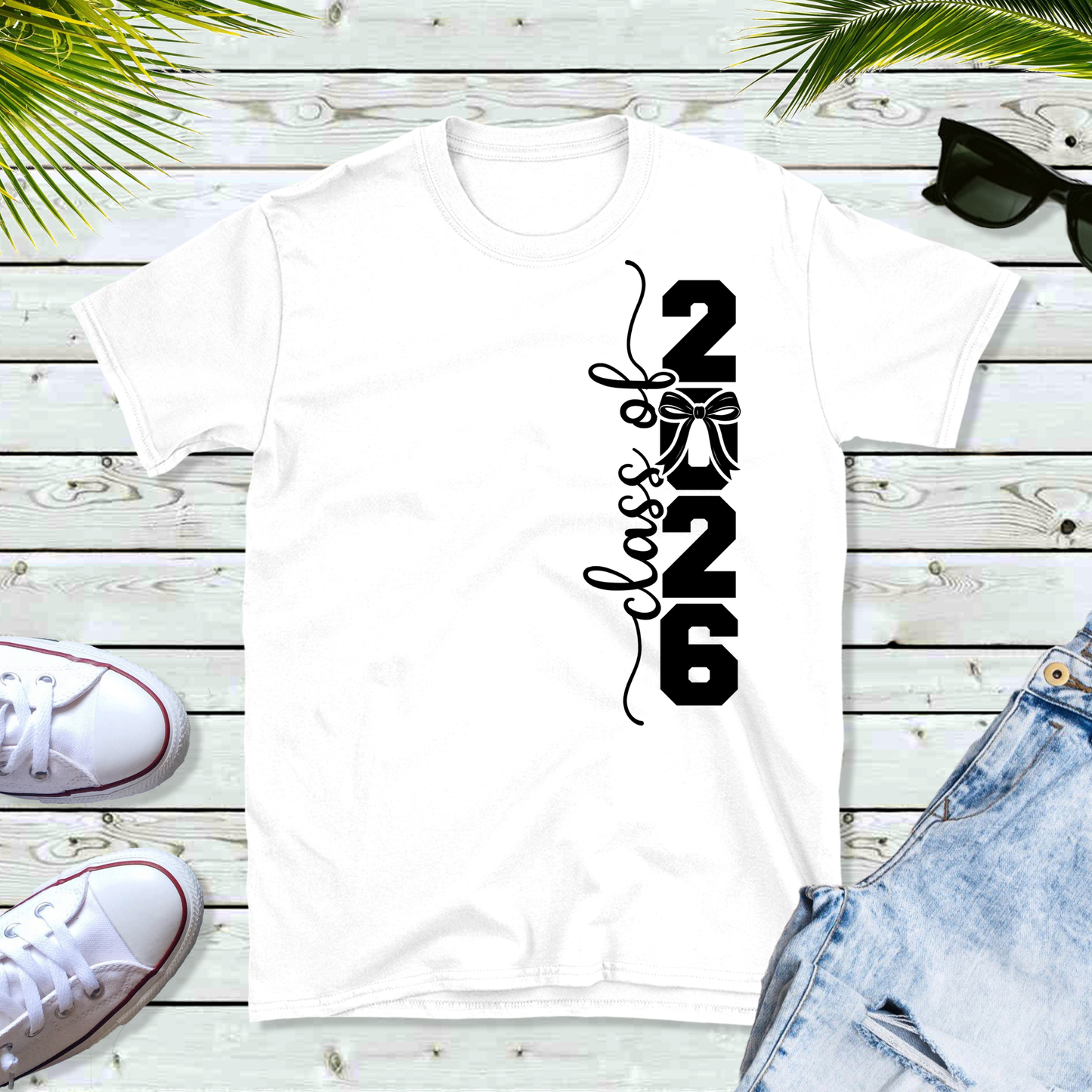 Senior 2026 T-Shirt - Graduating Senior Bold Custom Shirt Class of 2026