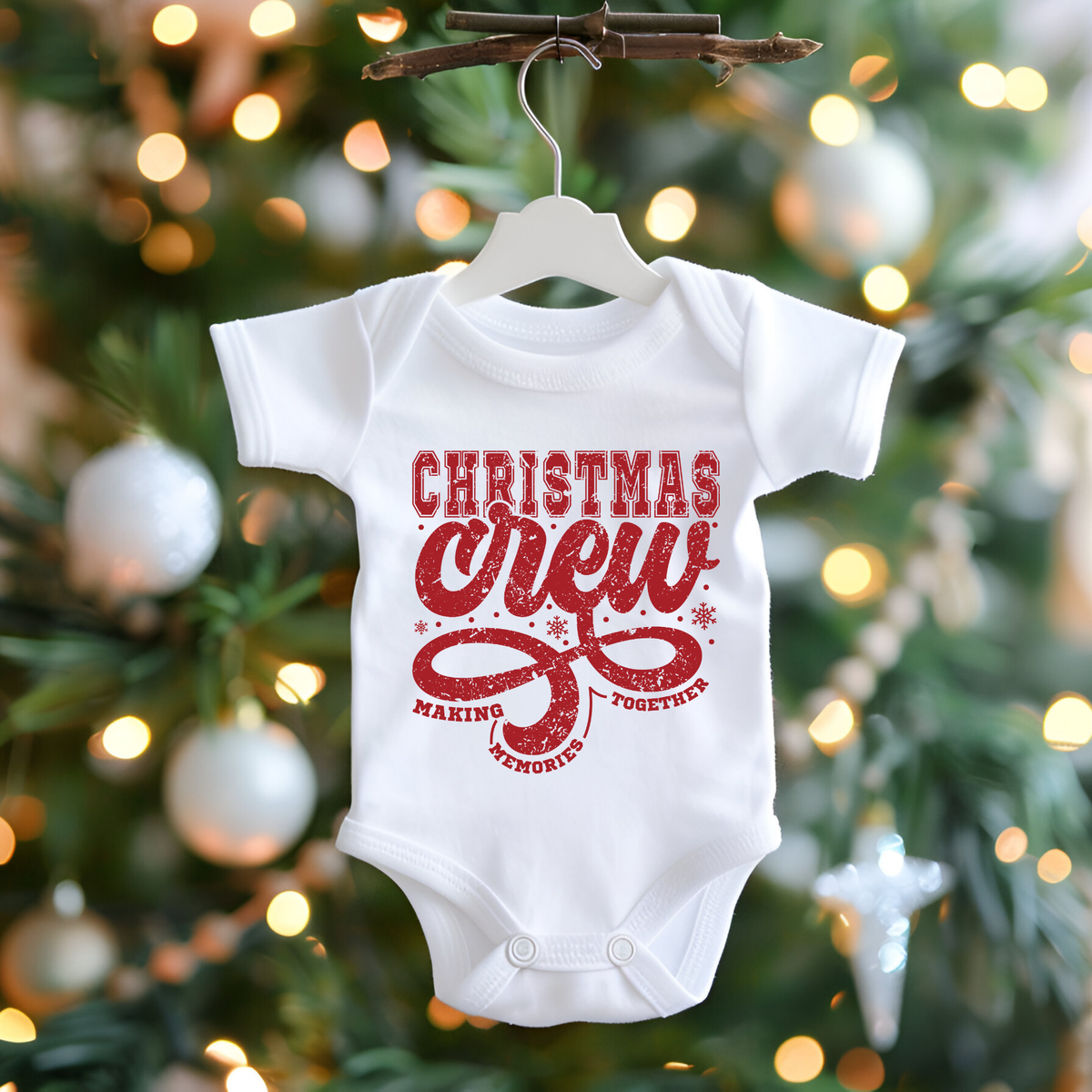 Christmas Crew Making Memories Together T-Shirt - Family Matching Holiday Sweater